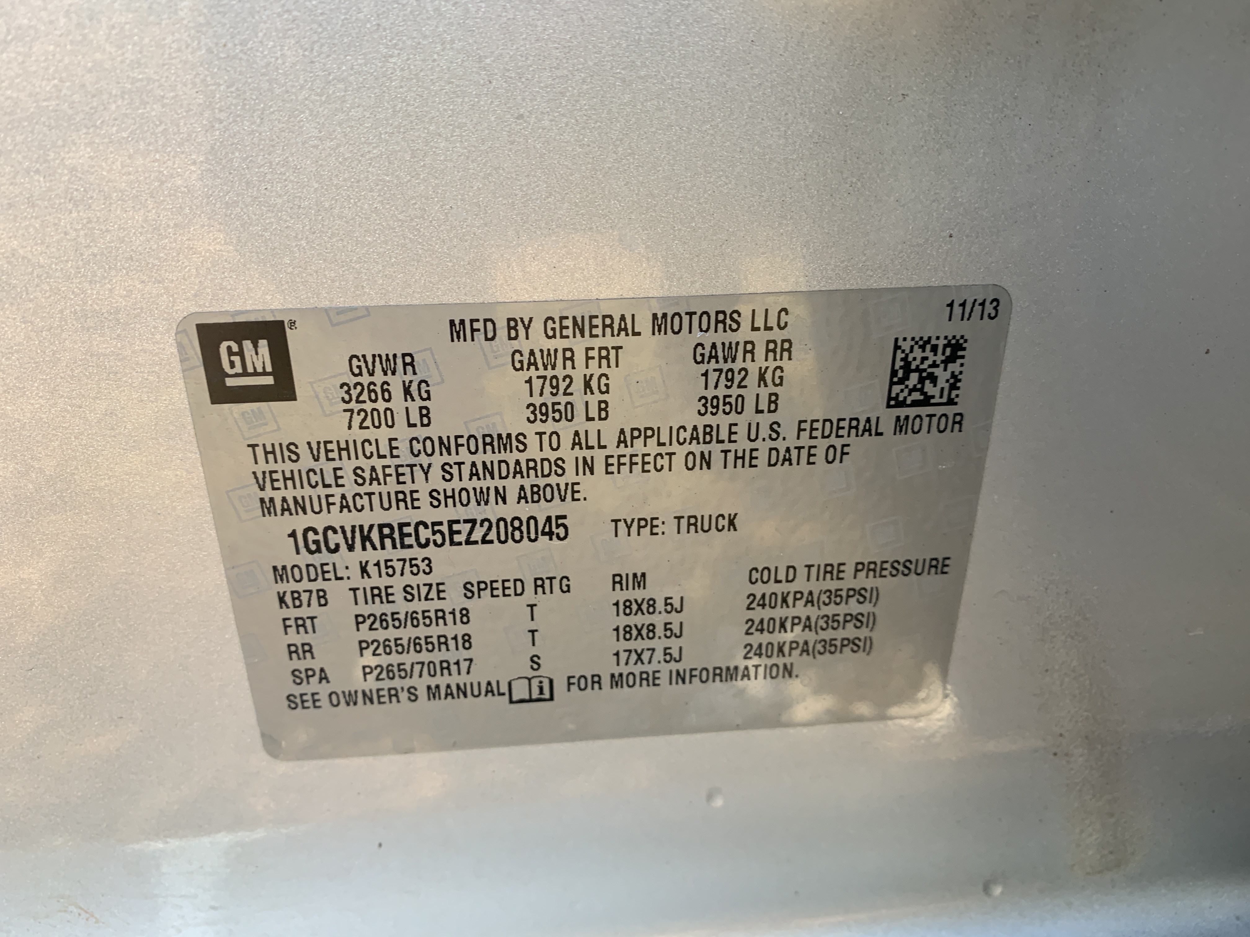 2014 Chevrolet Silverado 5.3L 1500K Z71 4 Door 4WD One Owner with Remote Starter with 120K - New Firestone Destination Tires, New Front and Rear Rotors, New pads, New rear calipers, New Front Springs, New Rear Shocks, New Rhino Bed Liner, Trailer Equipment Package — photo 94